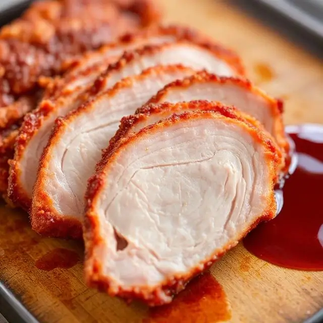 Crispy Peking Duck slices